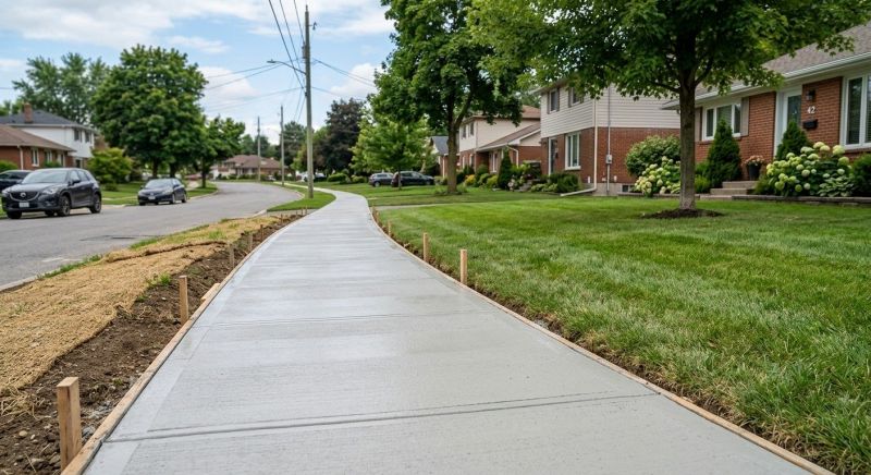 Concrete Sidewalk Construction in Denver, CO