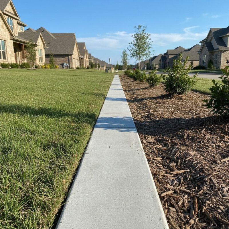 How Concrete Curbing Helps Define Landscape Borders